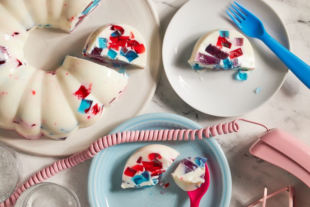 broken glass jell-o cake recipe
