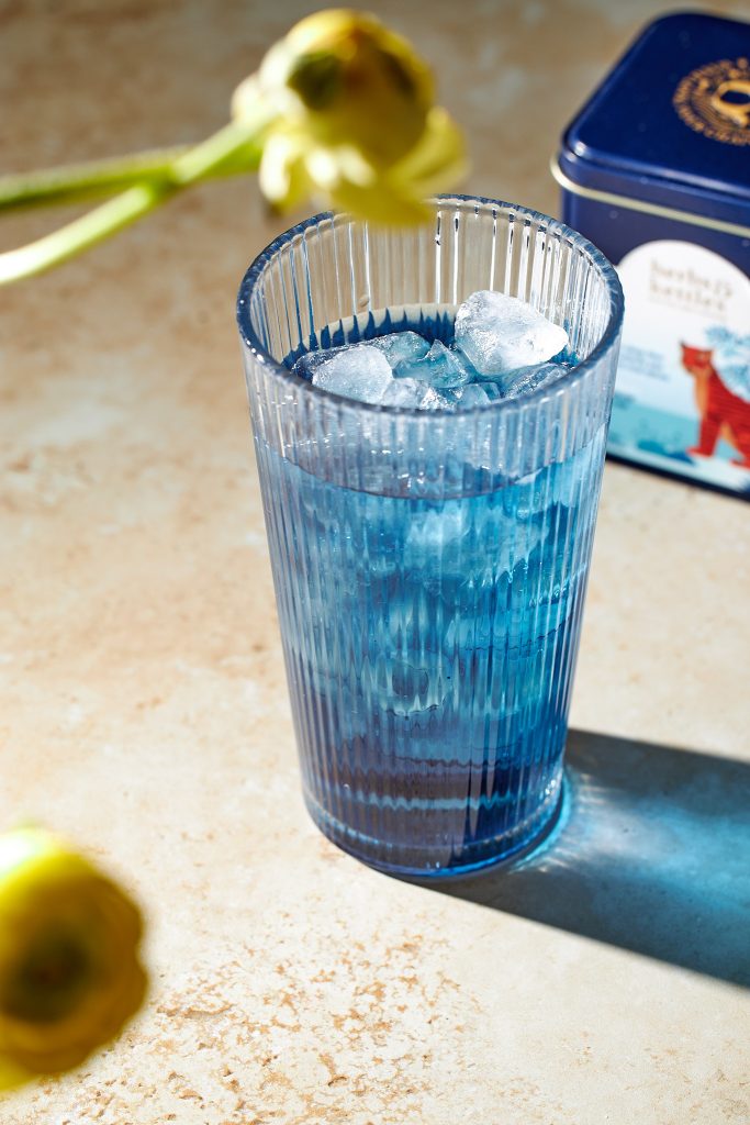 blue iced chai recipe