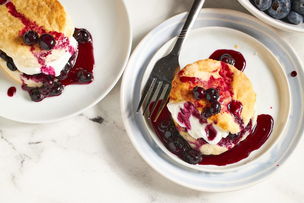sookie's blueberry short cake