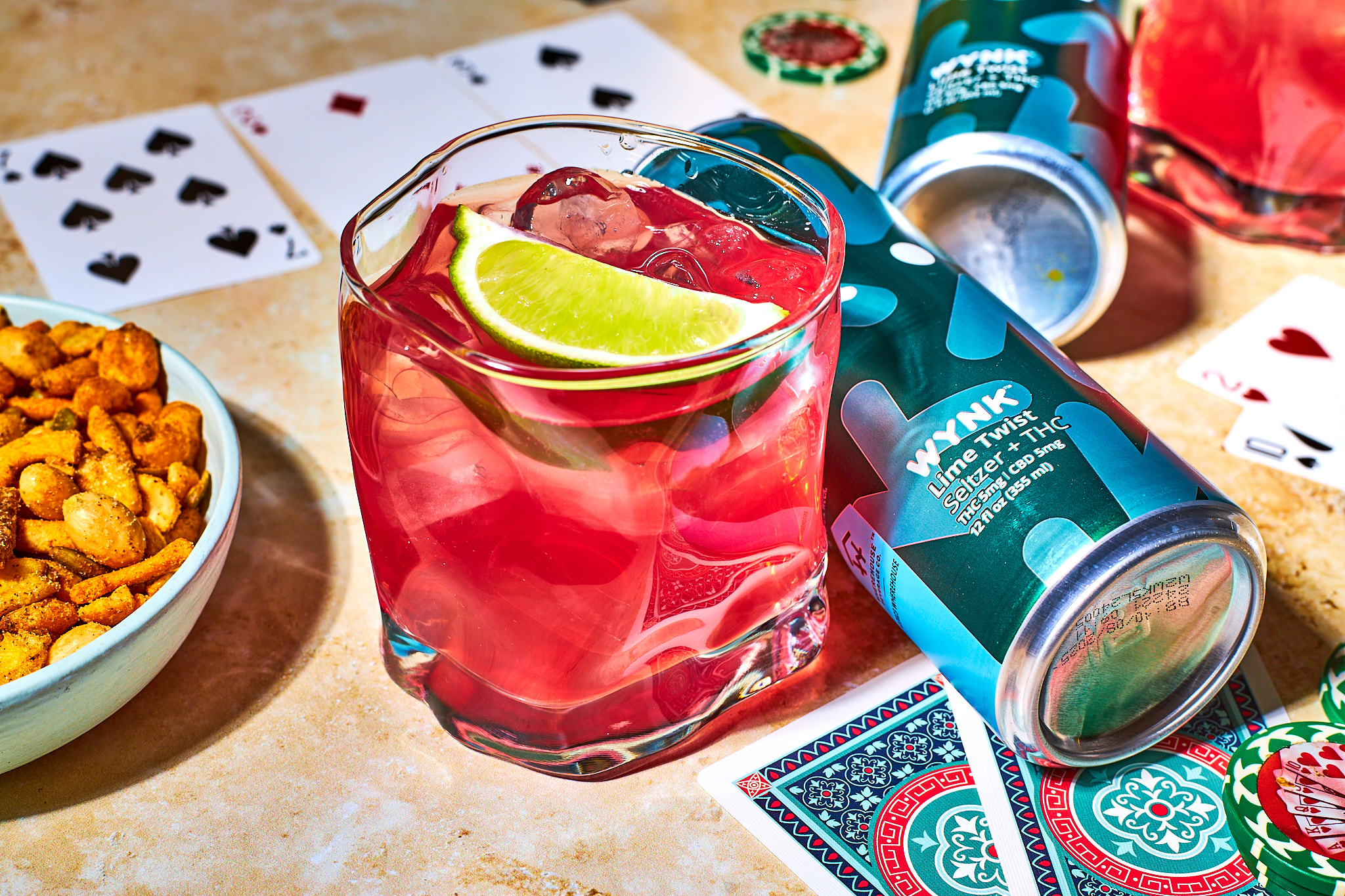 Wynk Lime Cranberry Mocktail Recipe